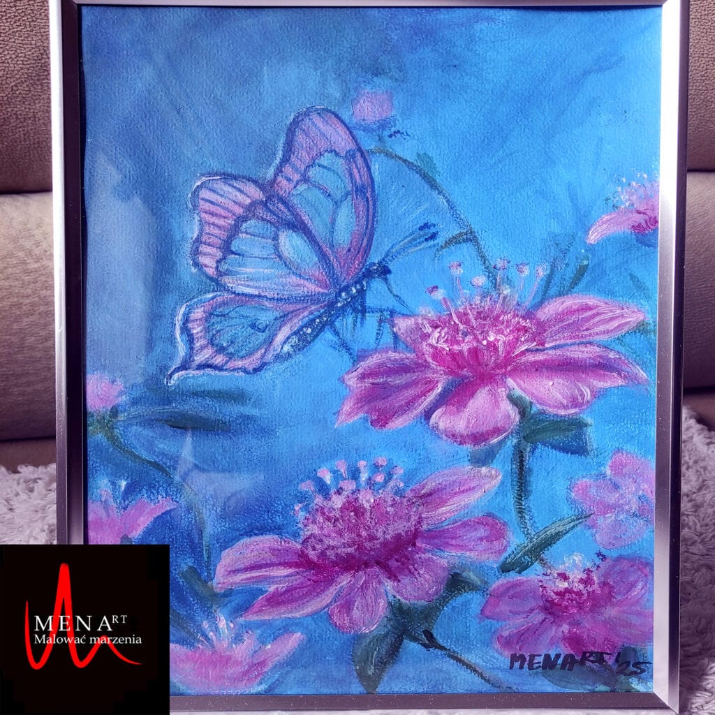 Tańczący motyl